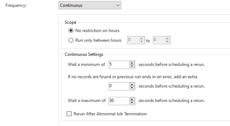 scheduling data replication